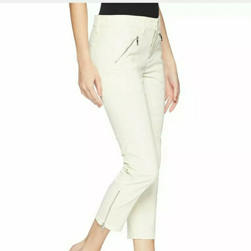 Lauren Ralph Lauren Womens Zip Pocket Skinny Cargo